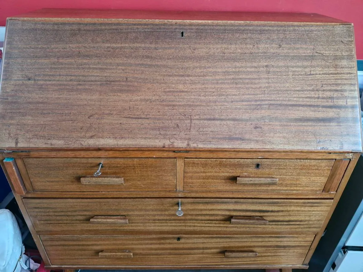 Mid Century writing desk - Image 3