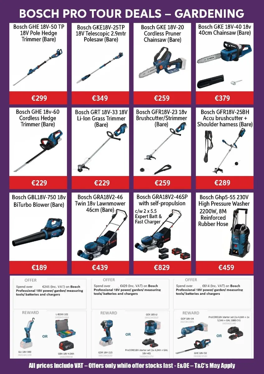 Bosch Garden Tools - Image 1
