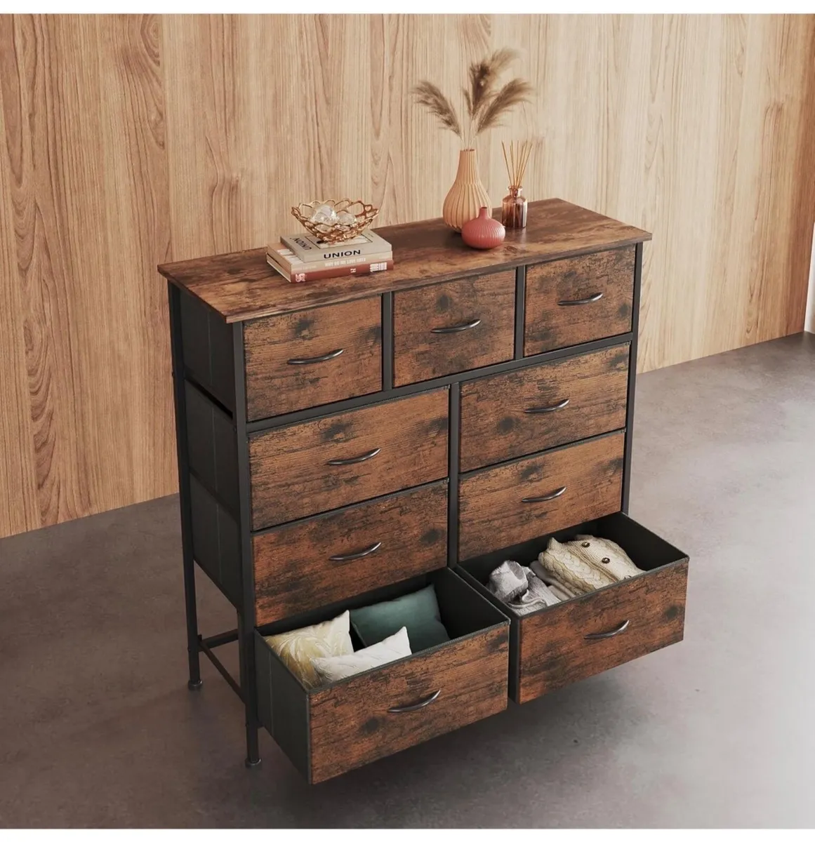 Chest of Drawers,Dresser for Bedroom with 9 Drawer - Image 1