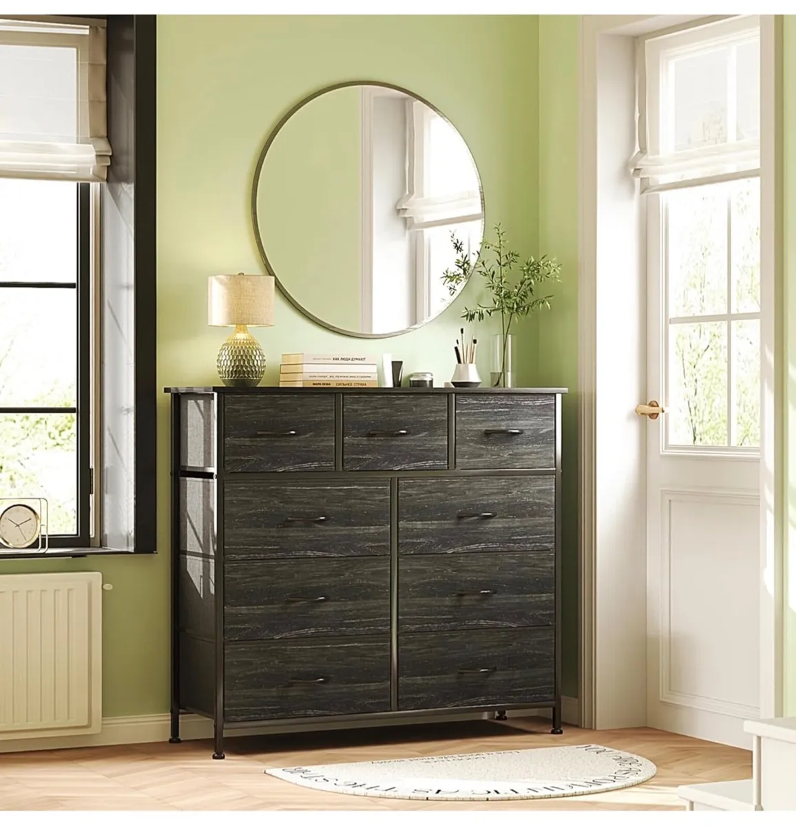 Chest of Drawers,Dresser for Bedroom with 9 Drawer - Image 2