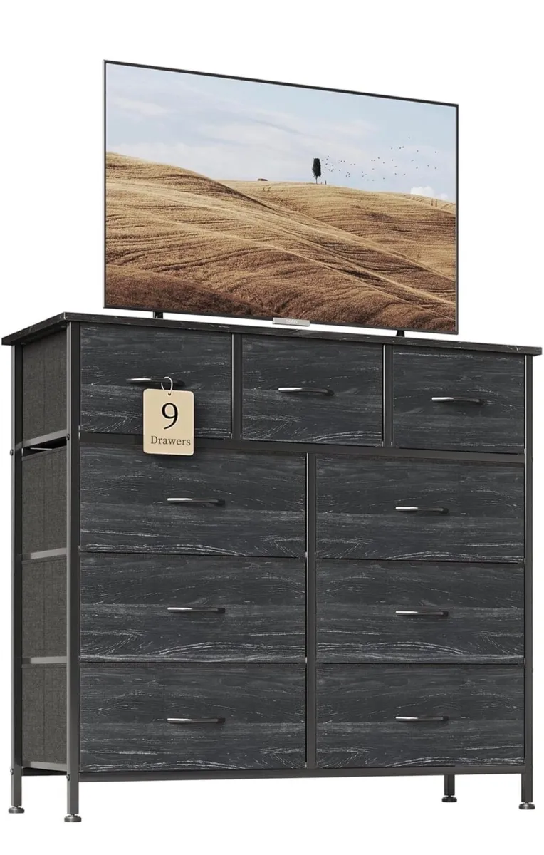 Chest of Drawers,Dresser for Bedroom with 9 Drawer - Image 1