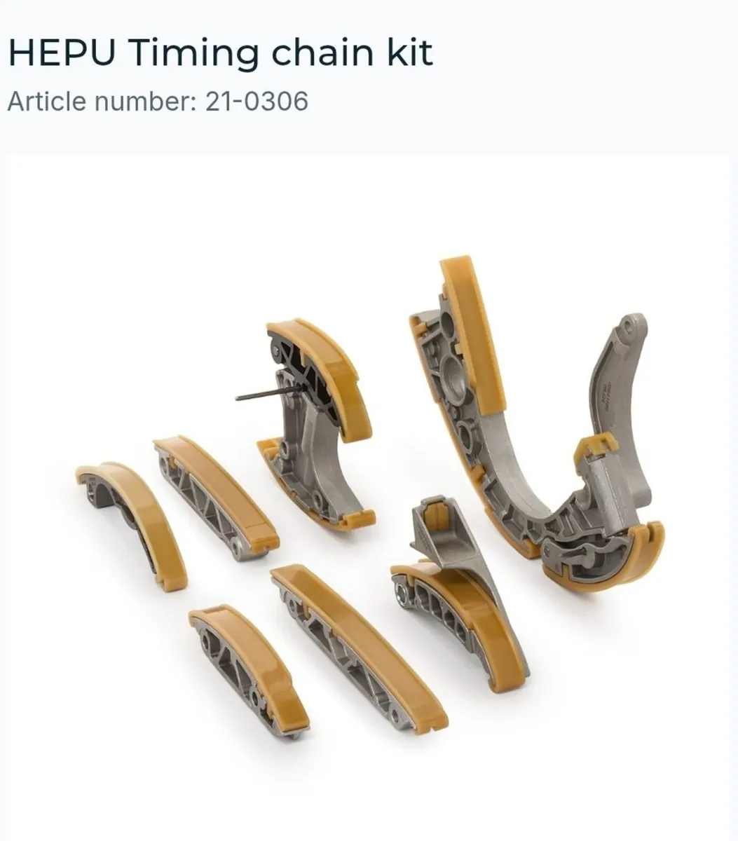 Porsche Audi full timing chain kit 3.0d v6 - Image 4