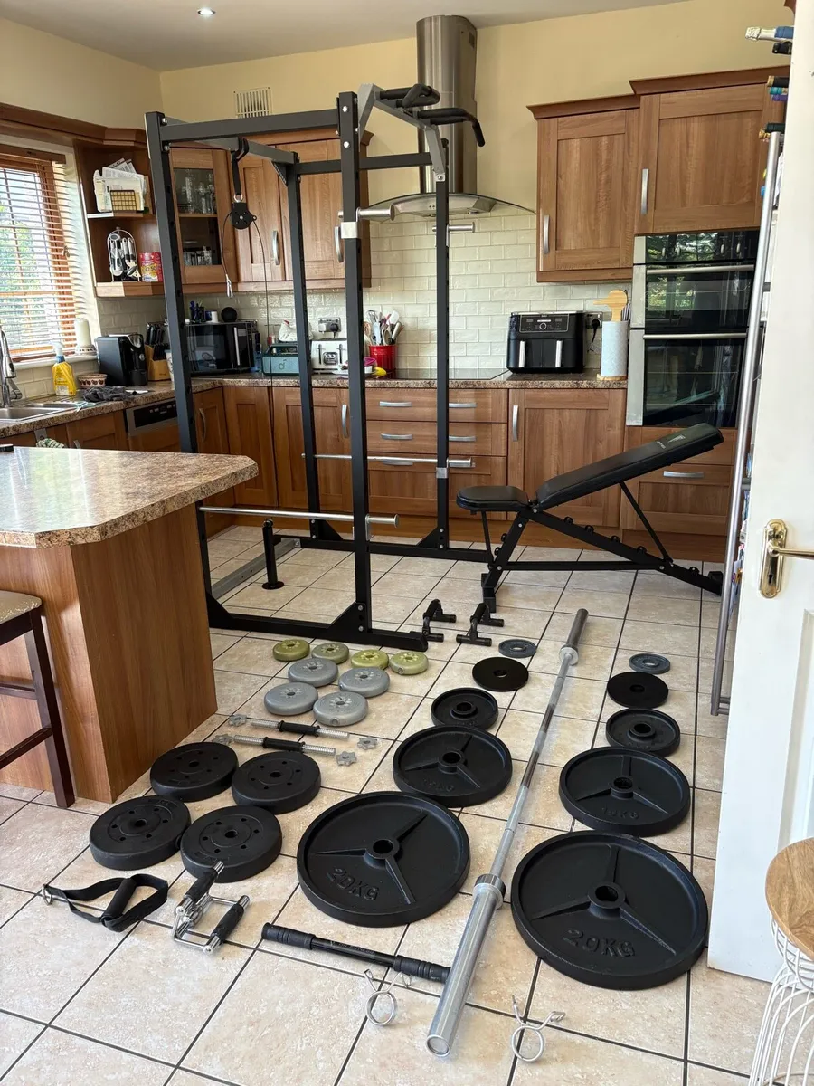 ALL IN ONE GYM WEIGHTLIFTING SET, ALL YOU NEED!! - Image 1