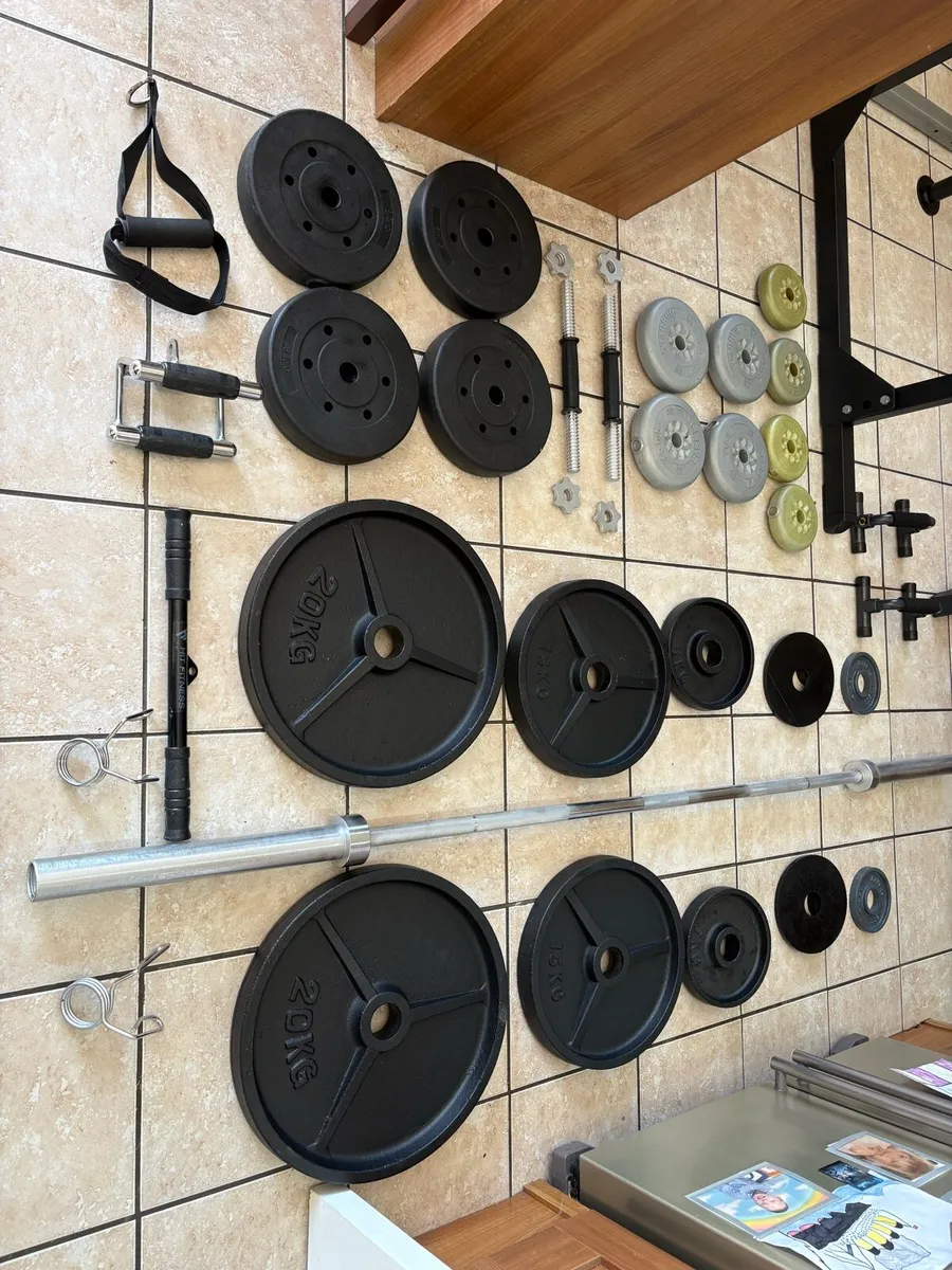 ALL IN ONE GYM WEIGHTLIFTING SET, ALL YOU NEED!! - Image 2
