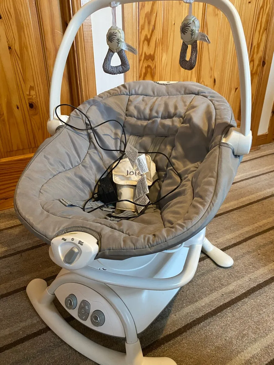 Joie Emeri 2-in-1 Baby Swing and Rocker Fern - Image 1