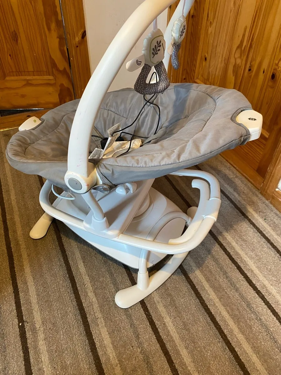 Joie Emeri 2-in-1 Baby Swing and Rocker Fern - Image 2