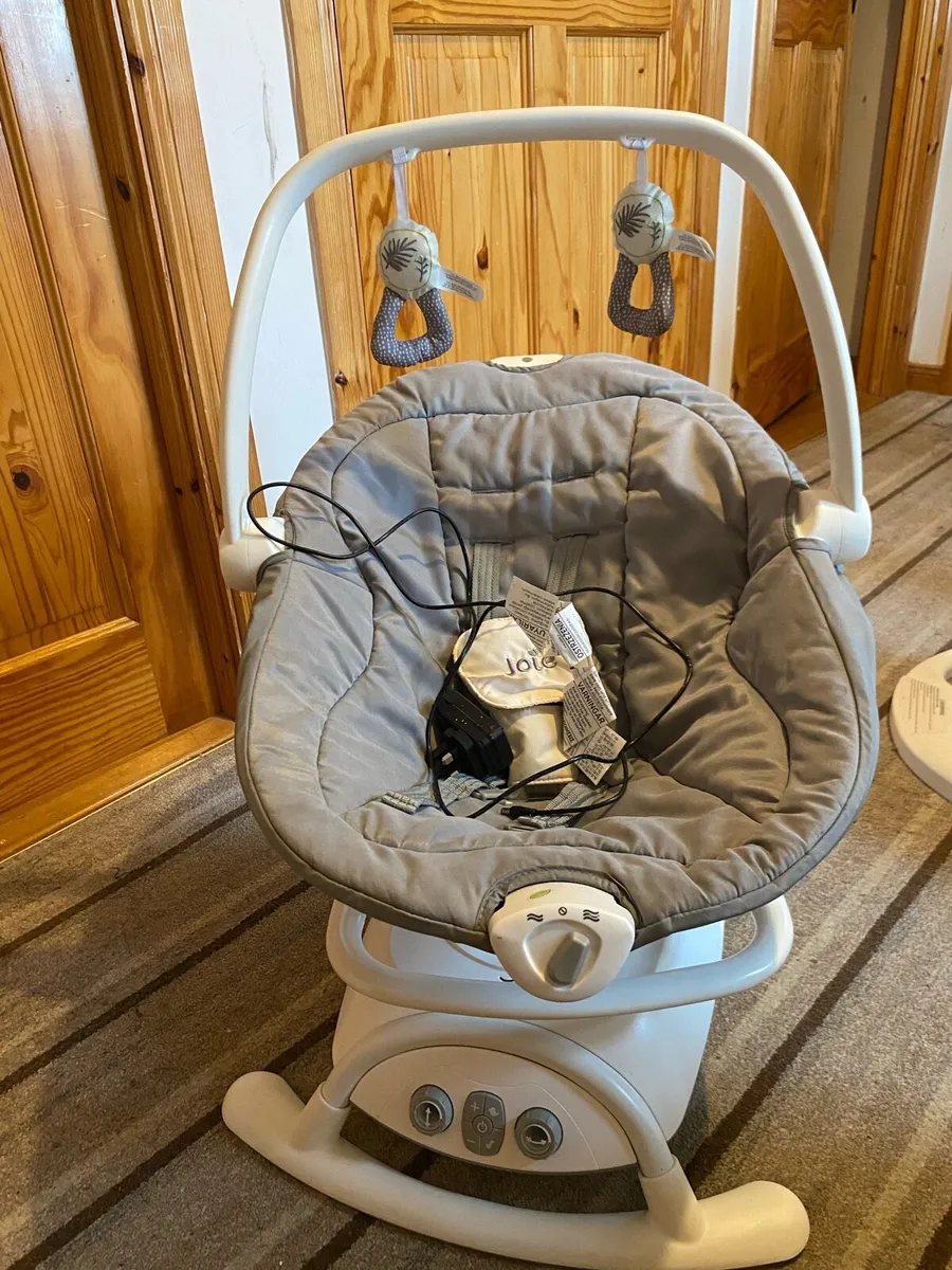 Joie Emeri 2-in-1 Baby Swing and Rocker Fern - Image 3