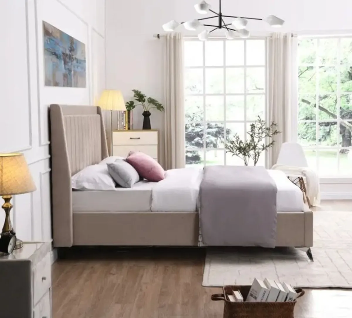 Mayo Bed Beige - Image 4