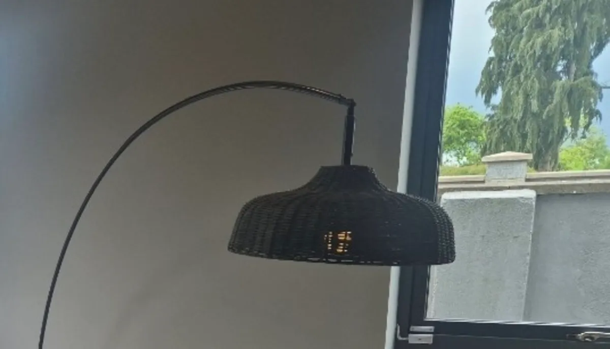 Black lampshade