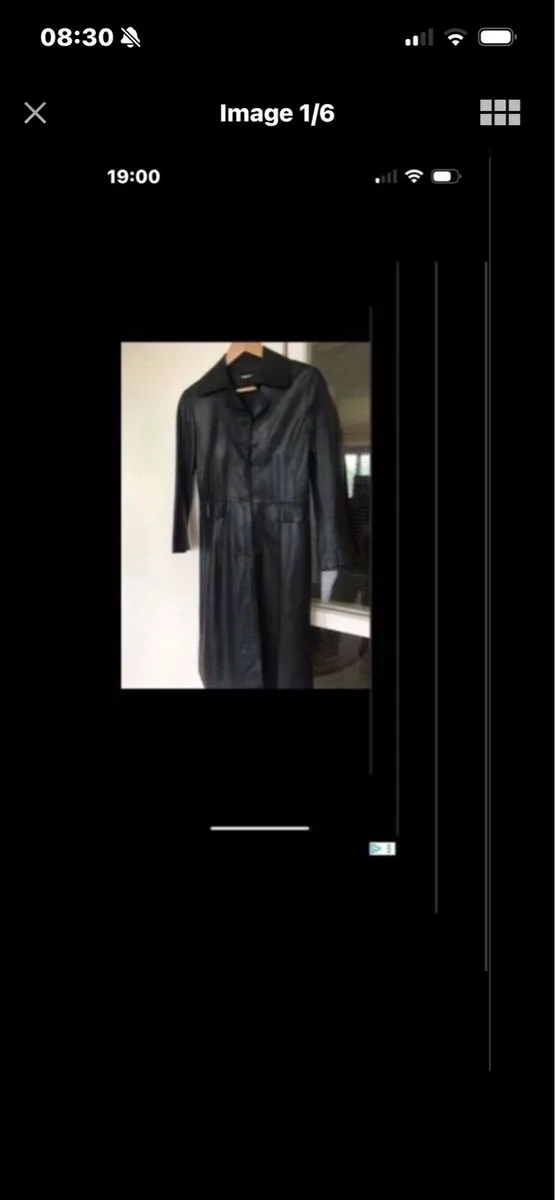 Ladies Leather Coat - Image 1
