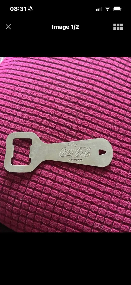Coca Cola Metal Bottle Opener - Image 2