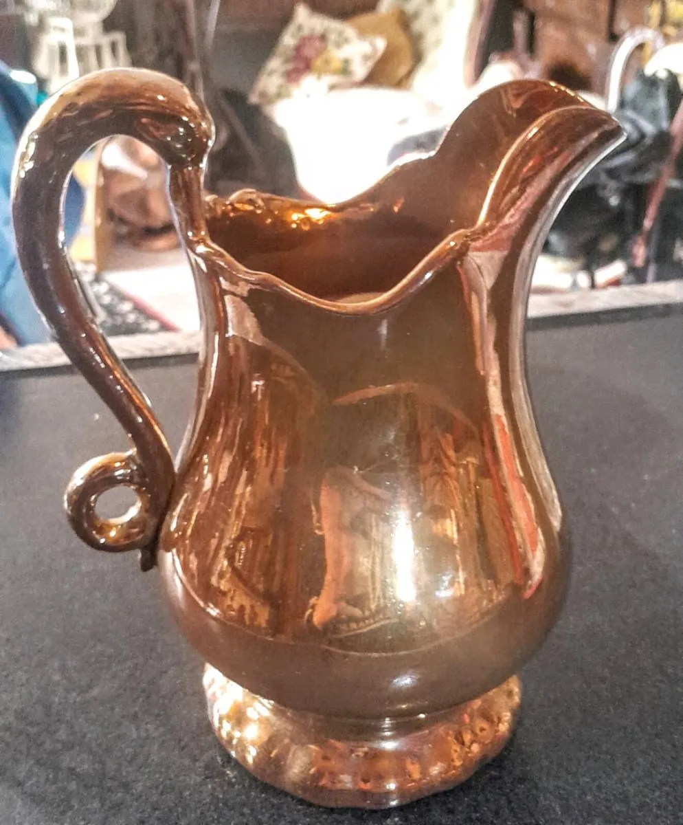 Antique lustre pitcher - Image 1
