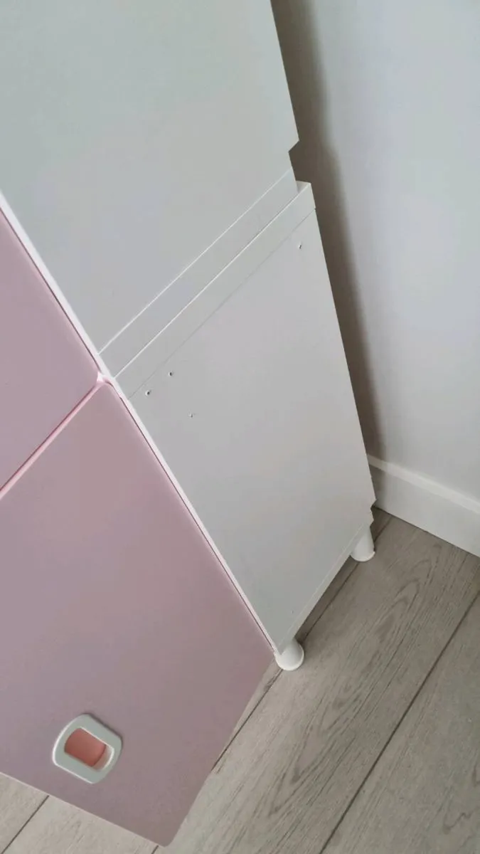 2 Ikea Stuva Units with Pink Fritids Door - Image 4