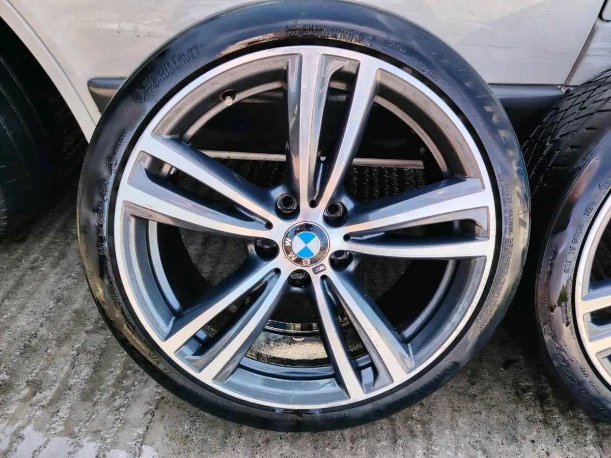 19" BMW 3 series shadow line alloys - Image 2