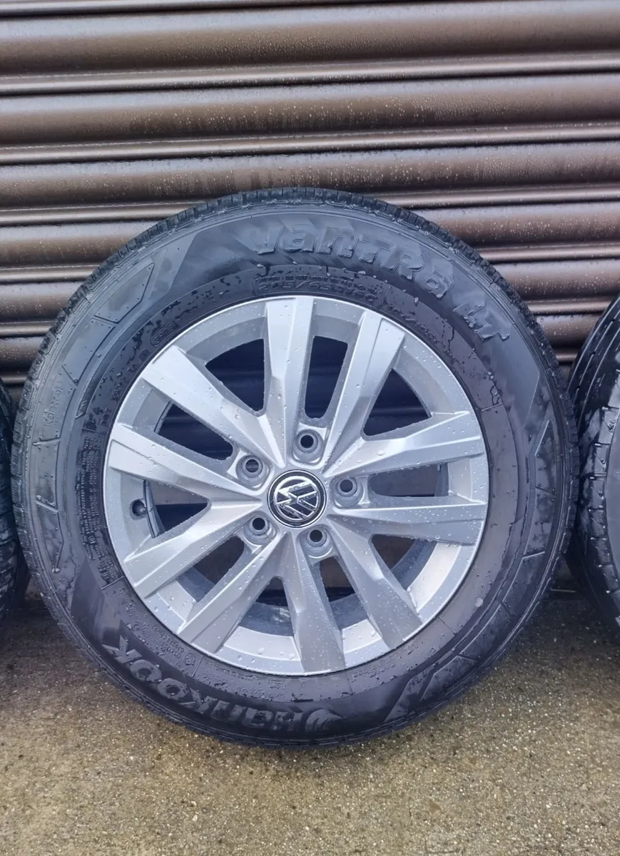 VW T6.1,T6,T5Trans Genuine 16" Alloys - Image 1