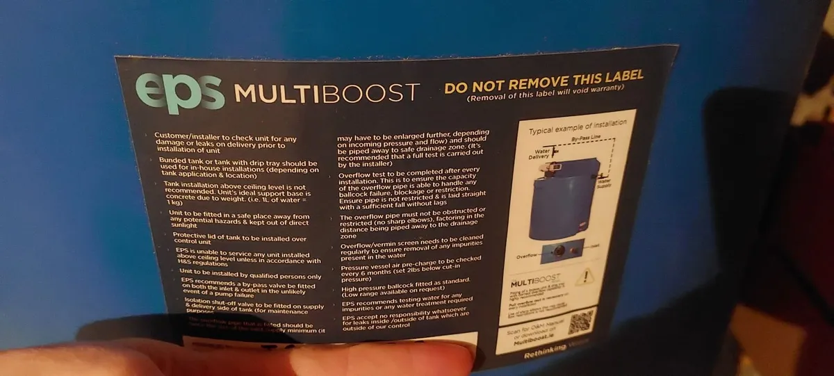 Multiboost EPS water tank - Image 3