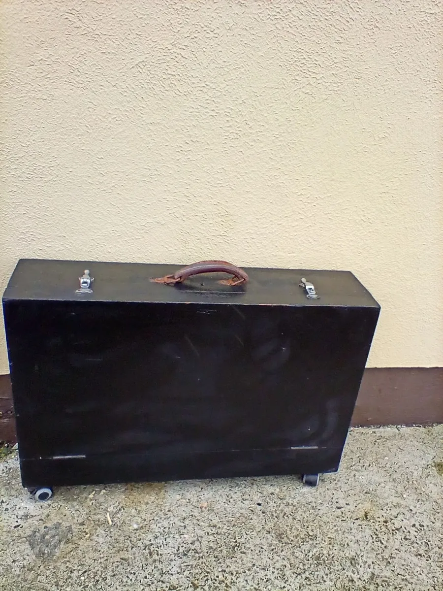 Vintage wood work tool case - Image 1