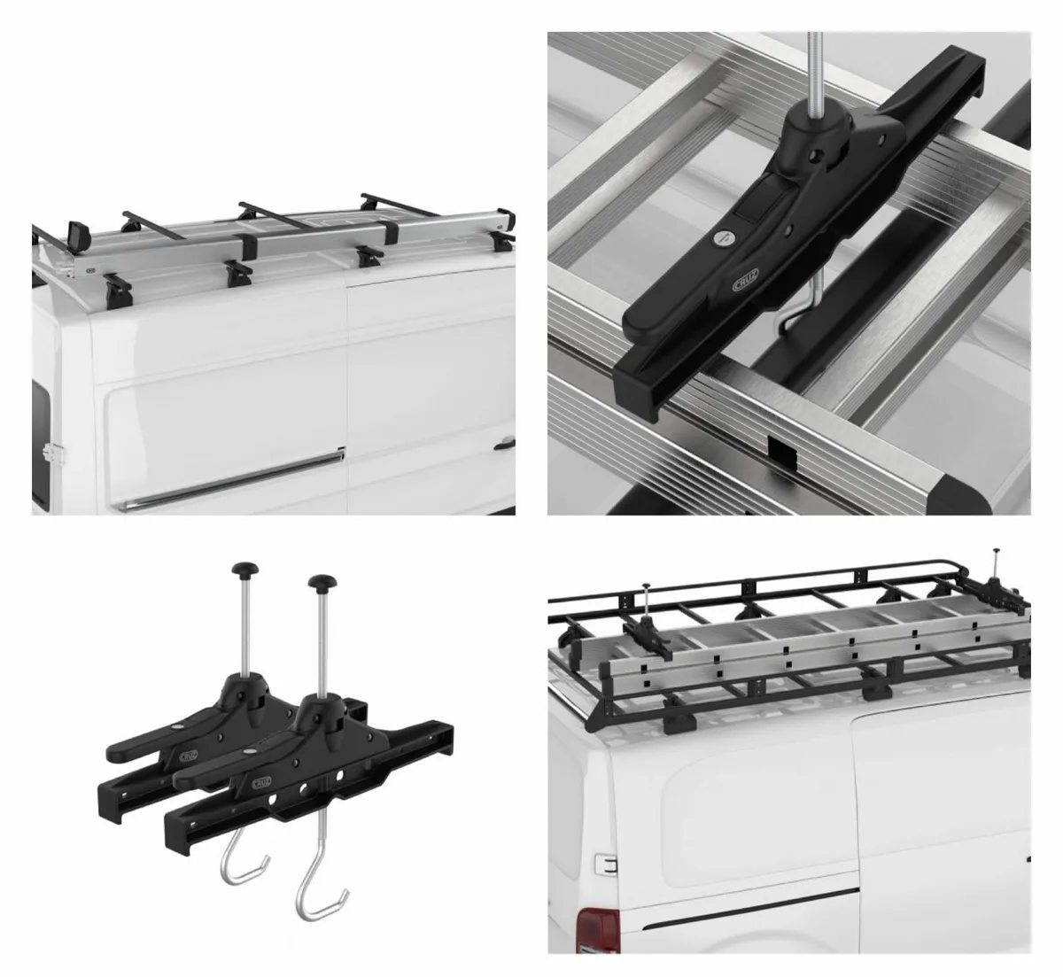 Ladder Clamps •Lockable• 2pce - Image 1