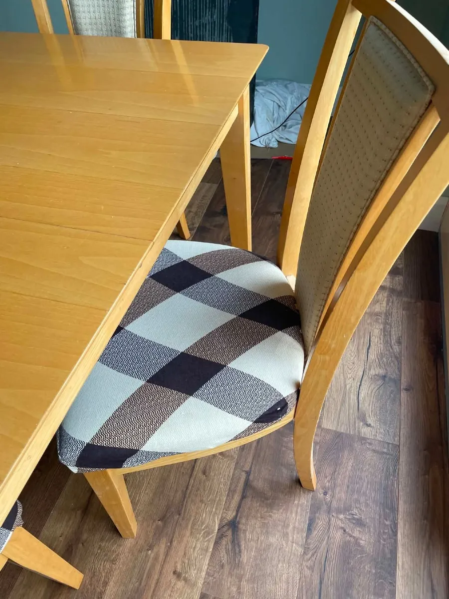 Extendable Dining Table and  Six Chairs FREE - Image 4