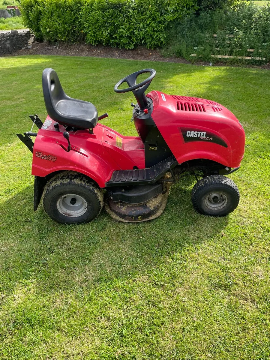 Lawnmower Tractor Ride-on, Mulcher And Bag 13.5hp - Image 2