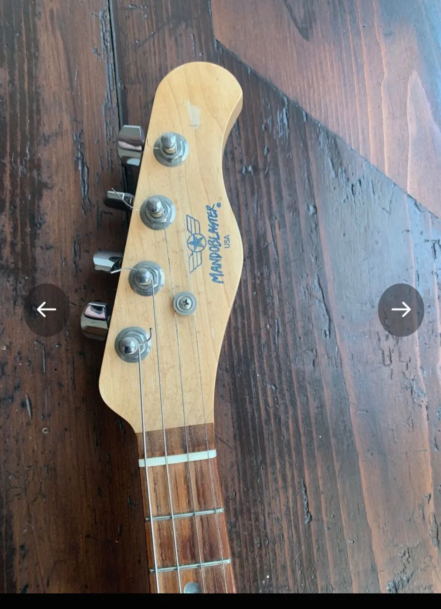 Blue Star Mandoblaster 4 String Mandolin - Image 1