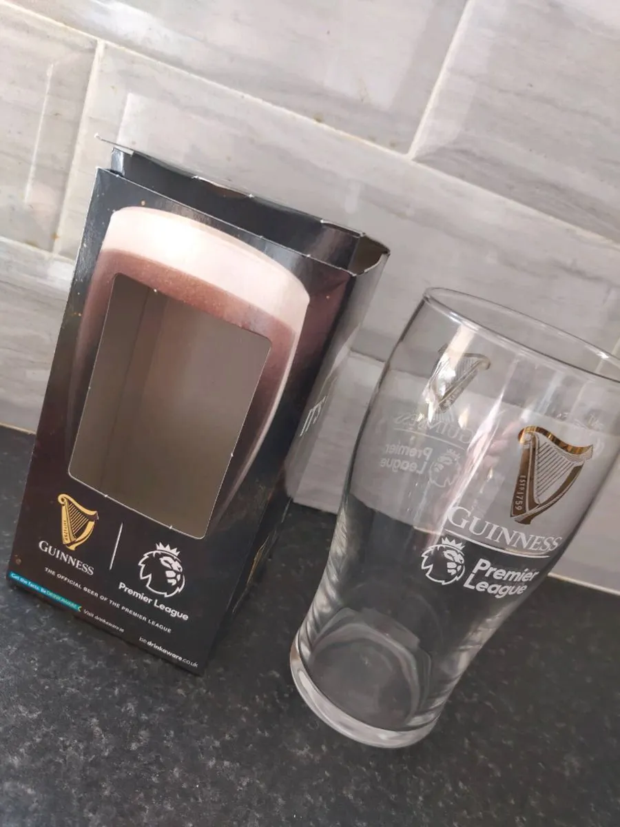 Guinness and magners glass new - Image 2