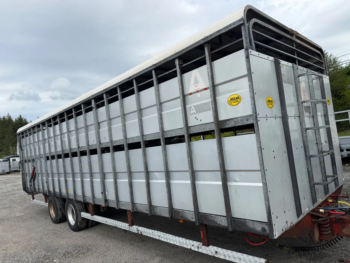 Hudson 27 FT Cattle Trailer LP - Image 2