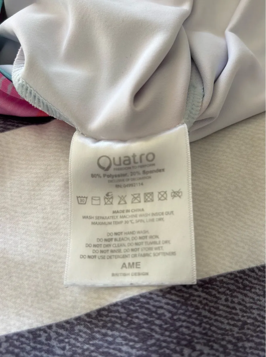Quatro gymnastics leotard - Image 3