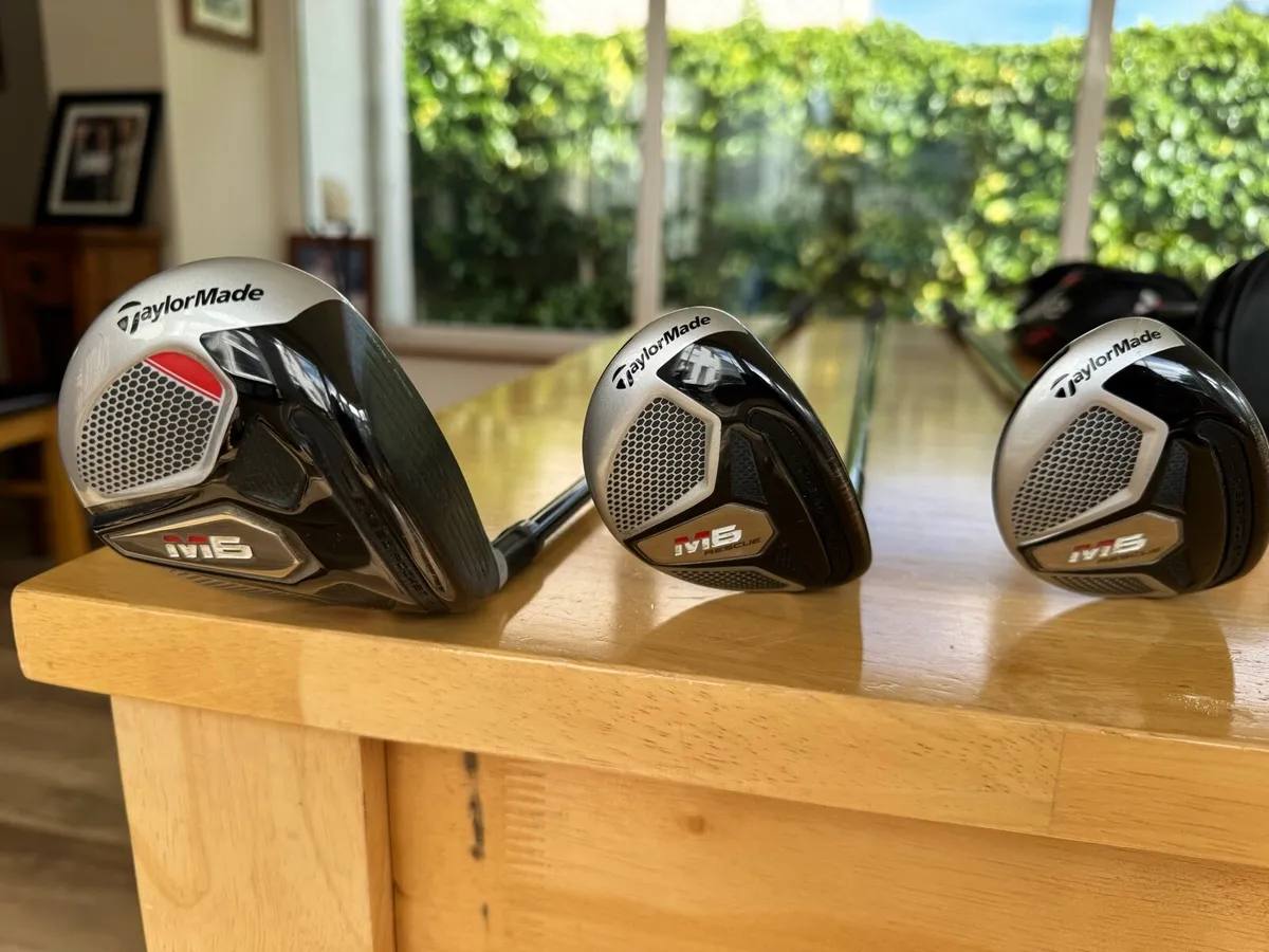 Taylormade M6 Hybrids - Image 4