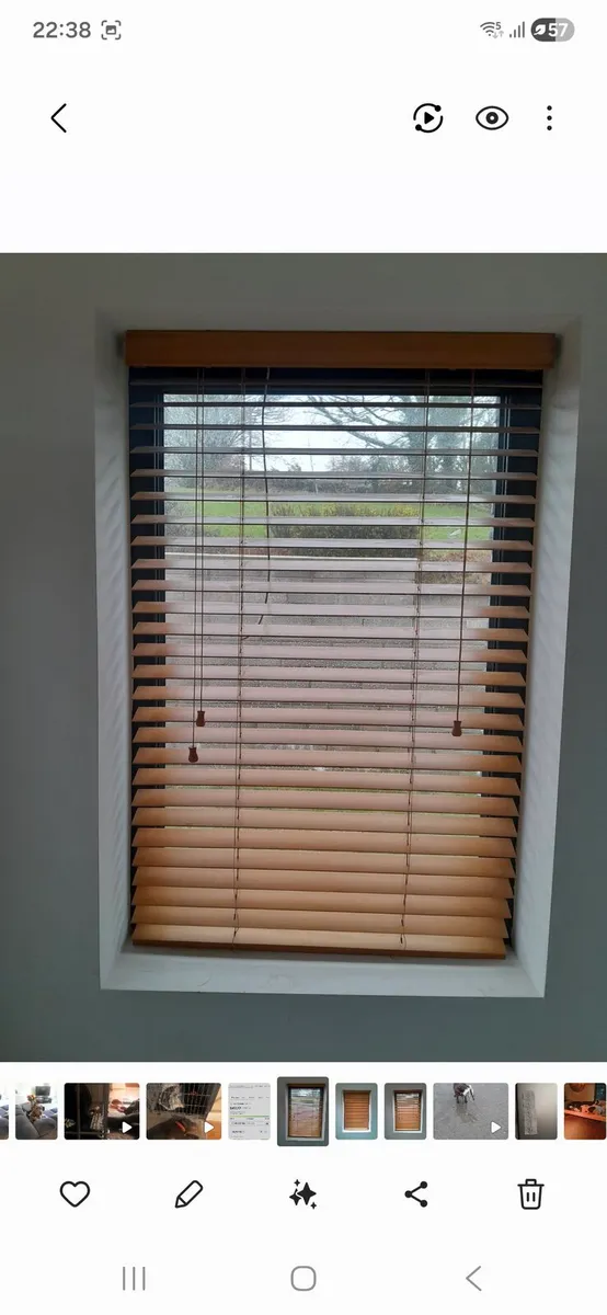 Blinds, 3 pallets new in boxes. - Image 1
