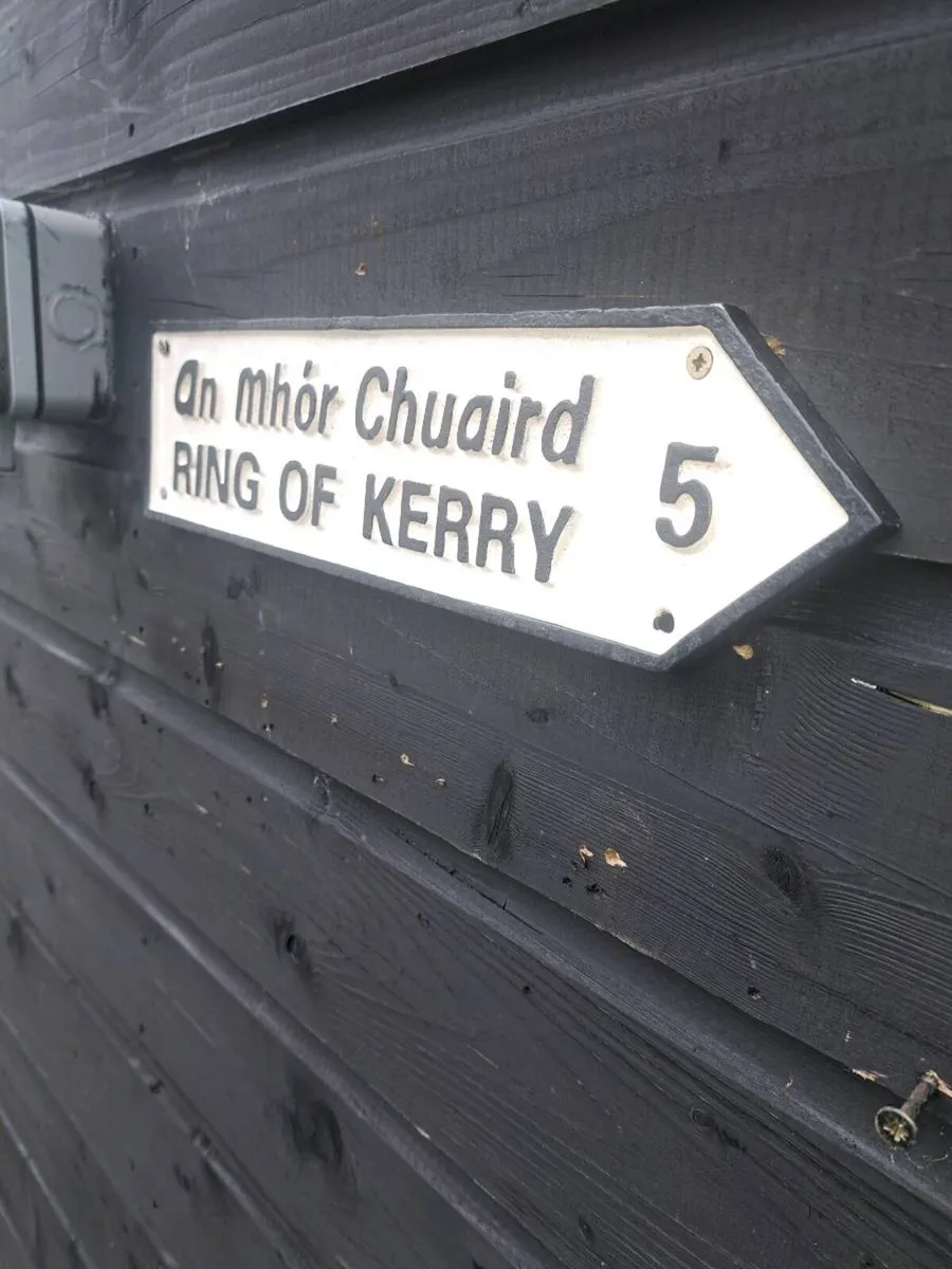 Ring of kerry  cast iron sign - Image 2