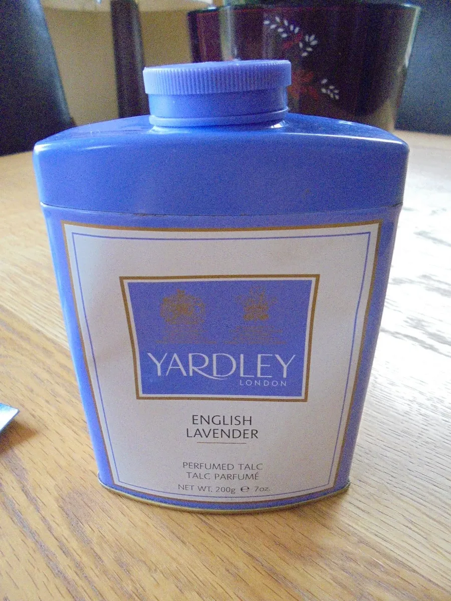 English Lavender Talc for Sale - Image 1