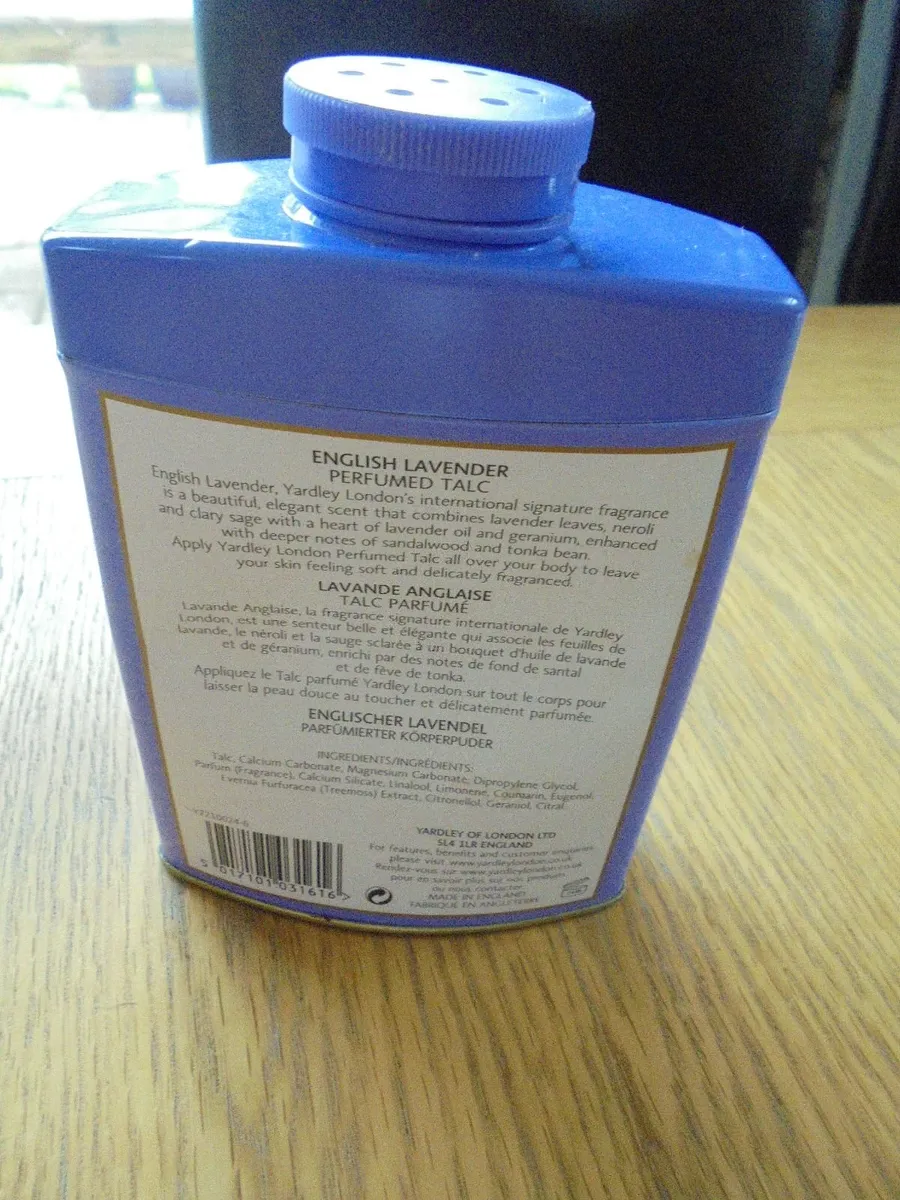 English Lavender Talc for Sale - Image 2