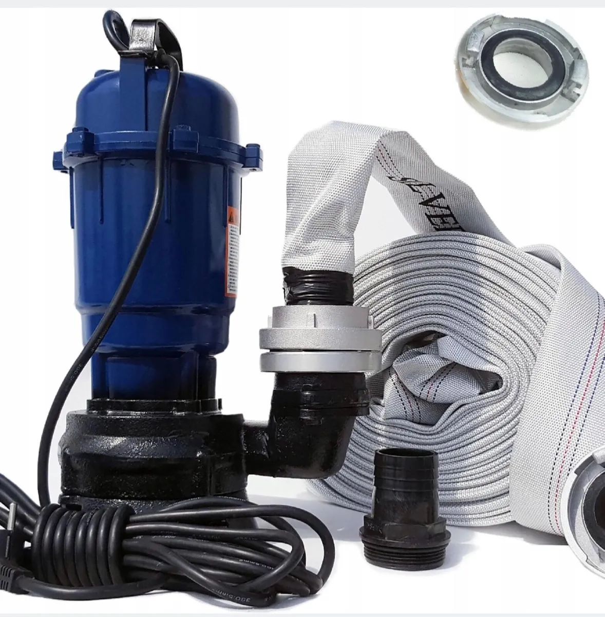 PUMP WITH SHREDDER + 30 M FIRE HOSE - Image 3