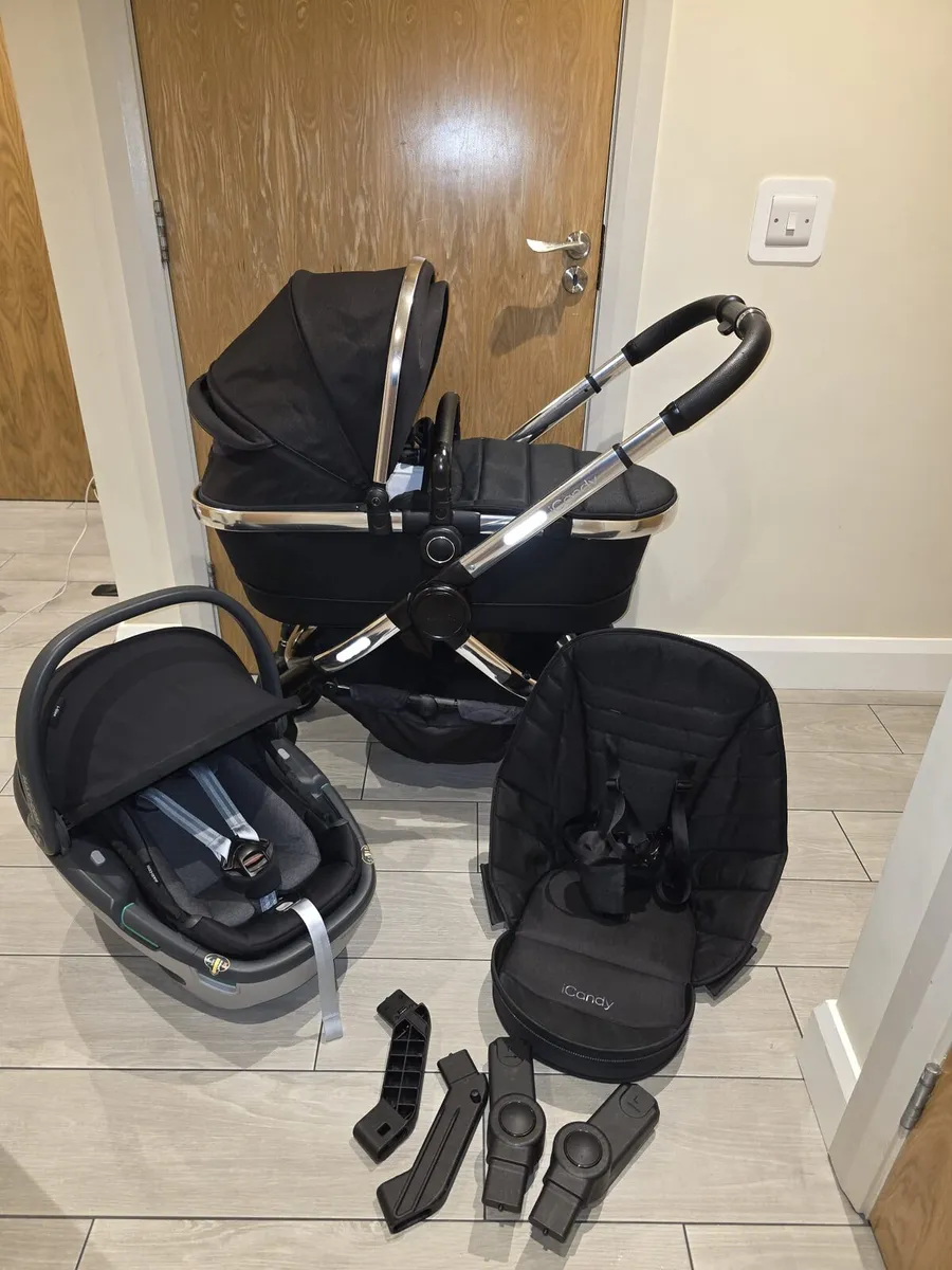 Icandy Peach car seat, isofix included - Image 1