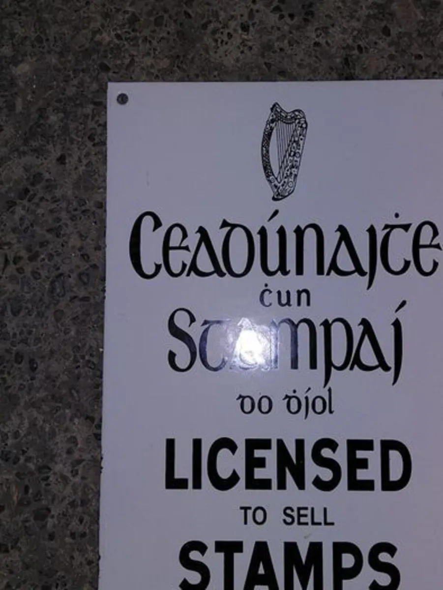 Antique Style Enamel Sign - Image 2