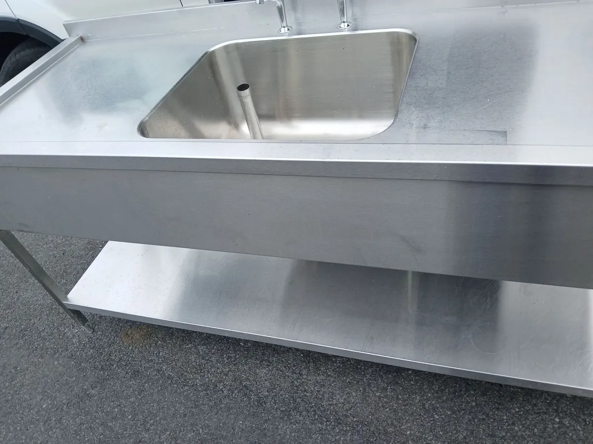 Staneless steel cabbinet sink unit complete - Image 3