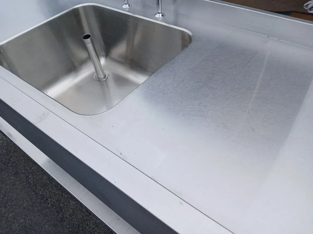Staneless steel cabbinet sink unit complete - Image 4