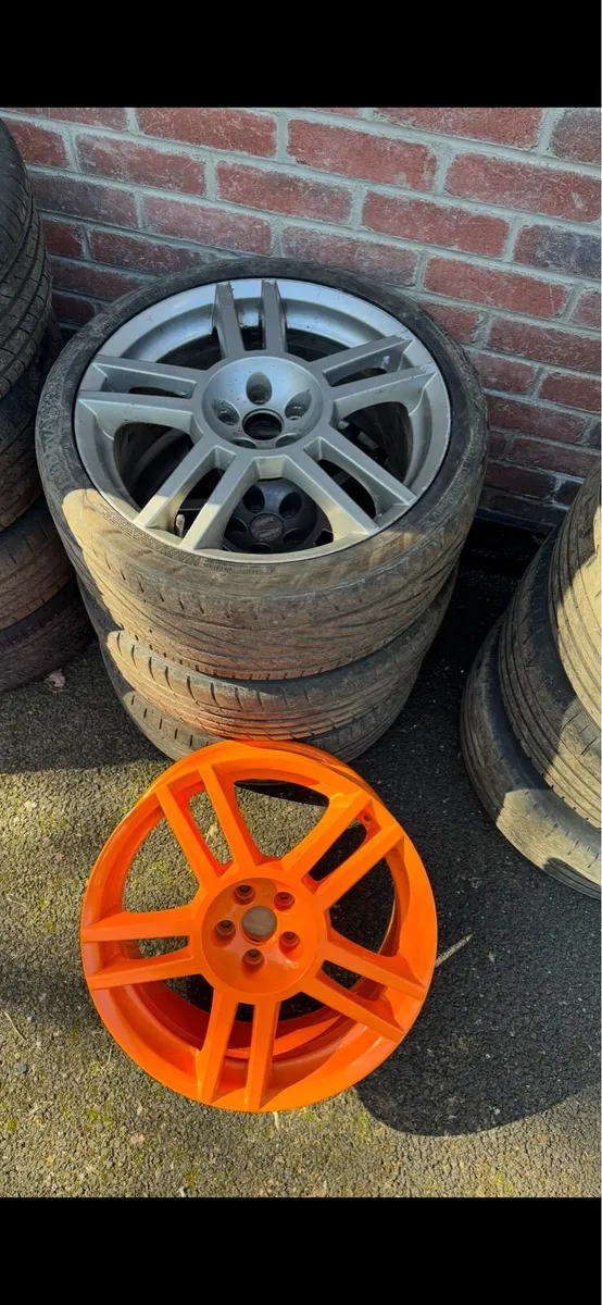 5x100 wheels anniversary rc336 Cupra  leather seat - Image 2