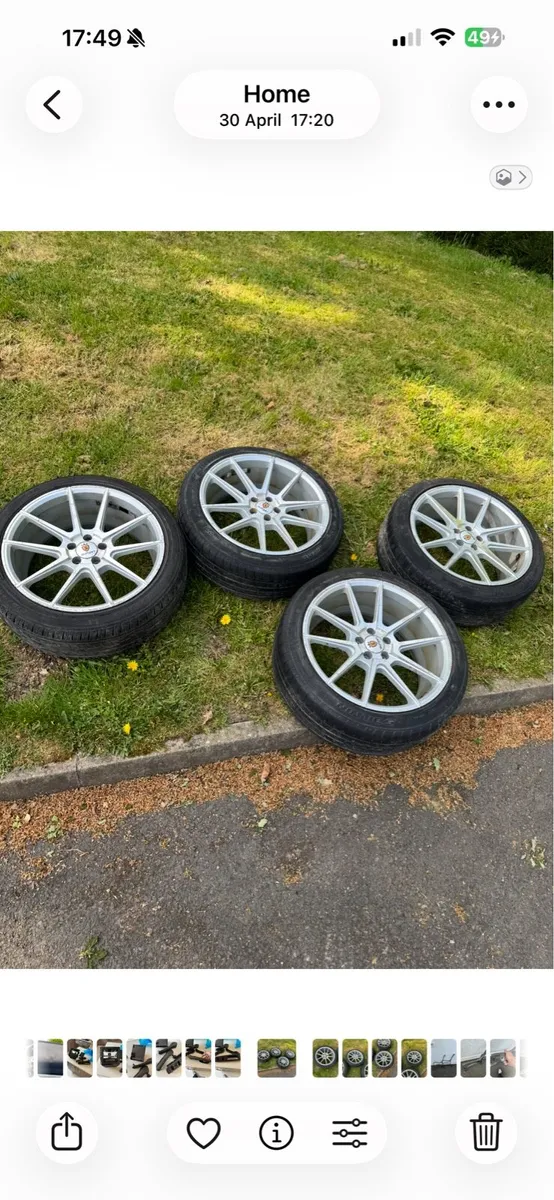 5x100 wheels anniversary rc336 Cupra  leather seat - Image 4