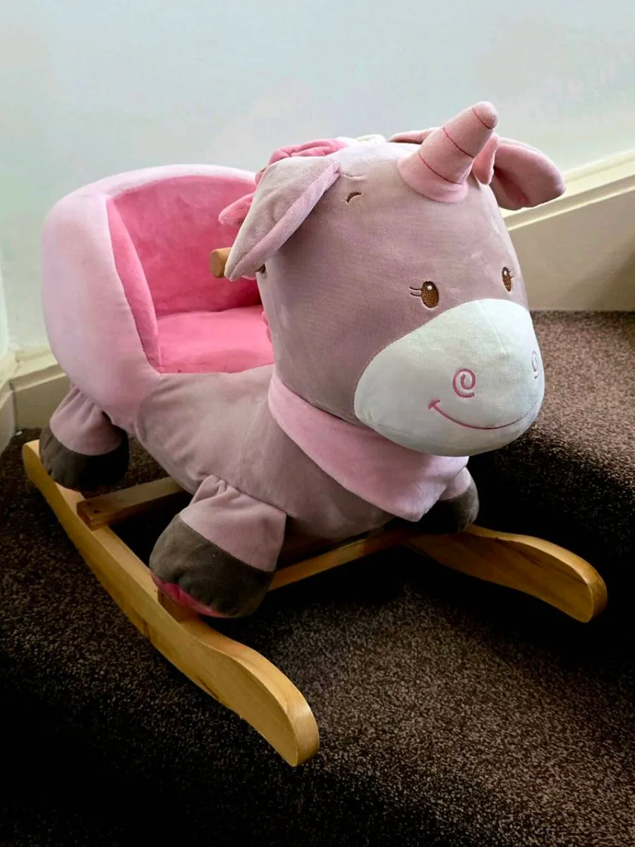 Baby Rocking Animal Unicorn - Image 1