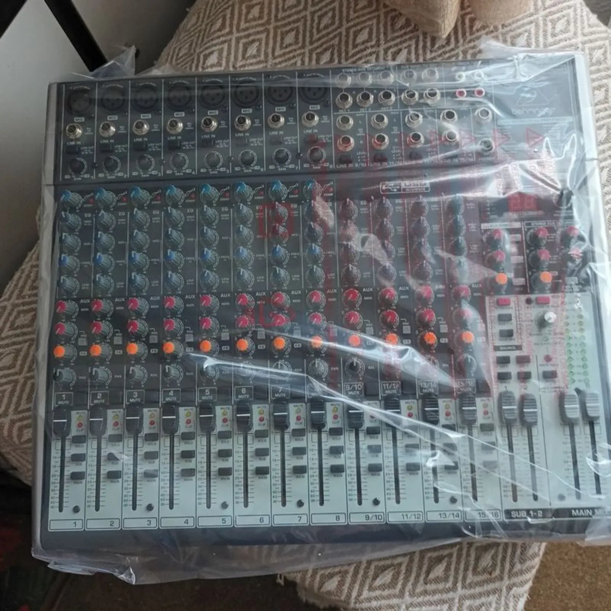 Behringer XENYX X2222USB 22 Channel Analog Mixer - Image 1