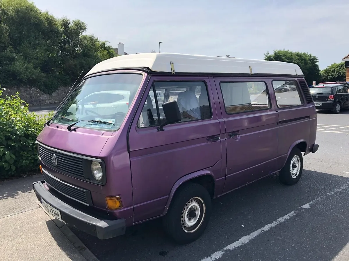 Campervan T25 1988 1.9 diesel engine RHD - Image 4