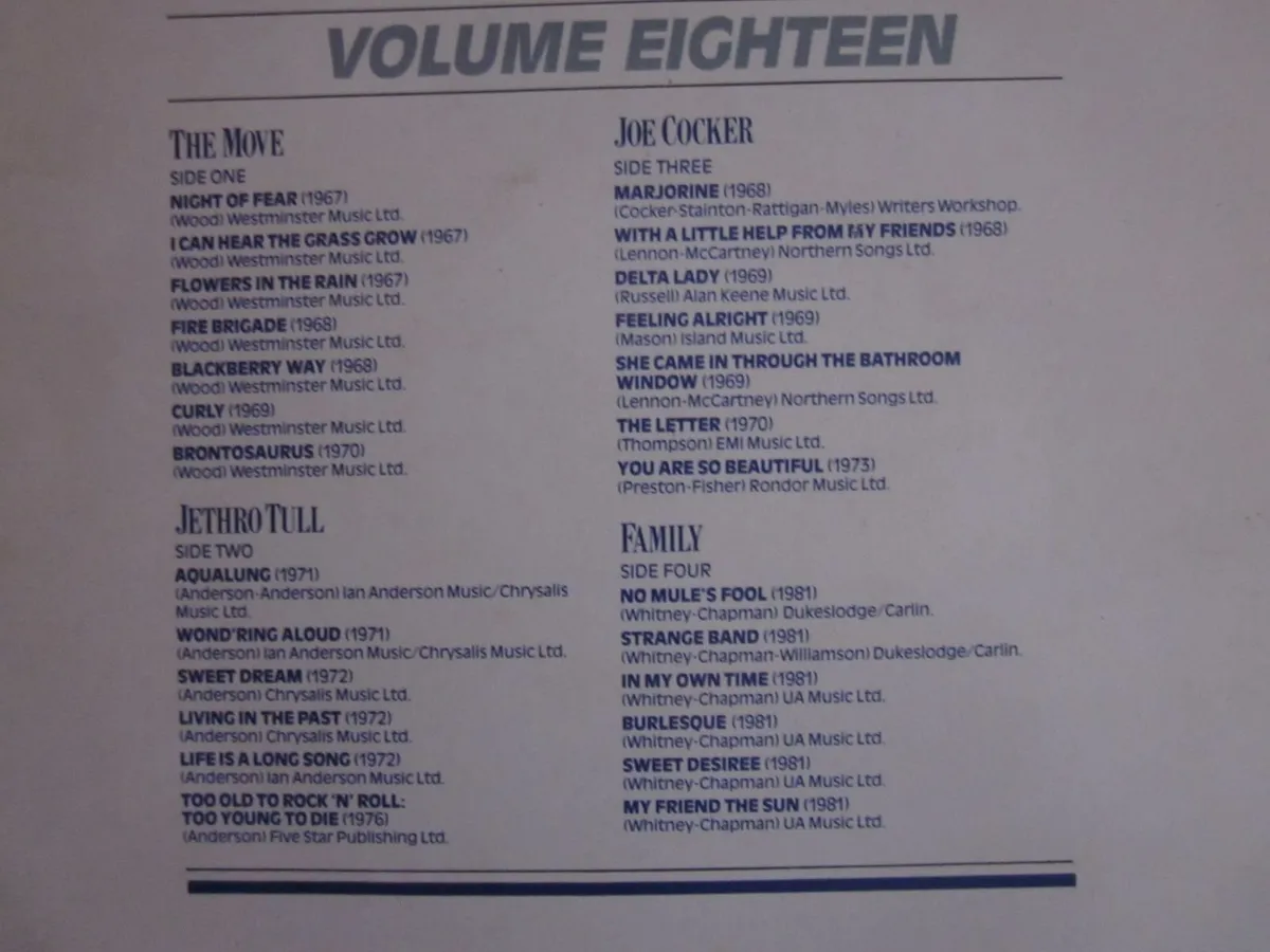 The History of Rock Volume 18 Vinyl 2 LP Album - Image 2