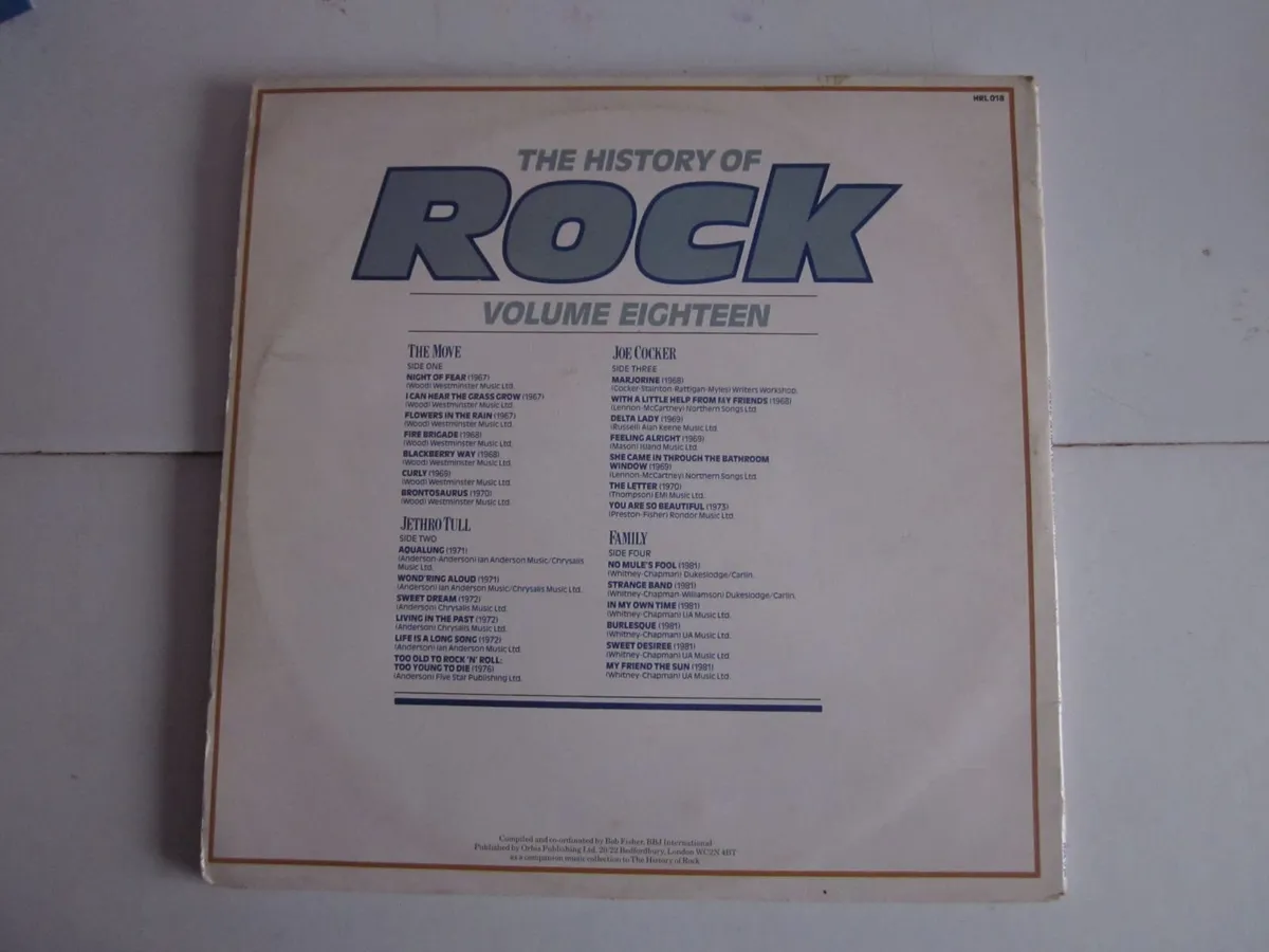The History of Rock Volume 18 Vinyl 2 LP Album - Image 4
