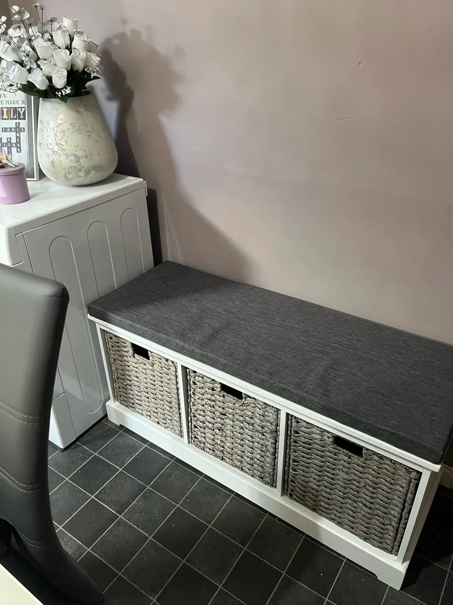 Bench with storage