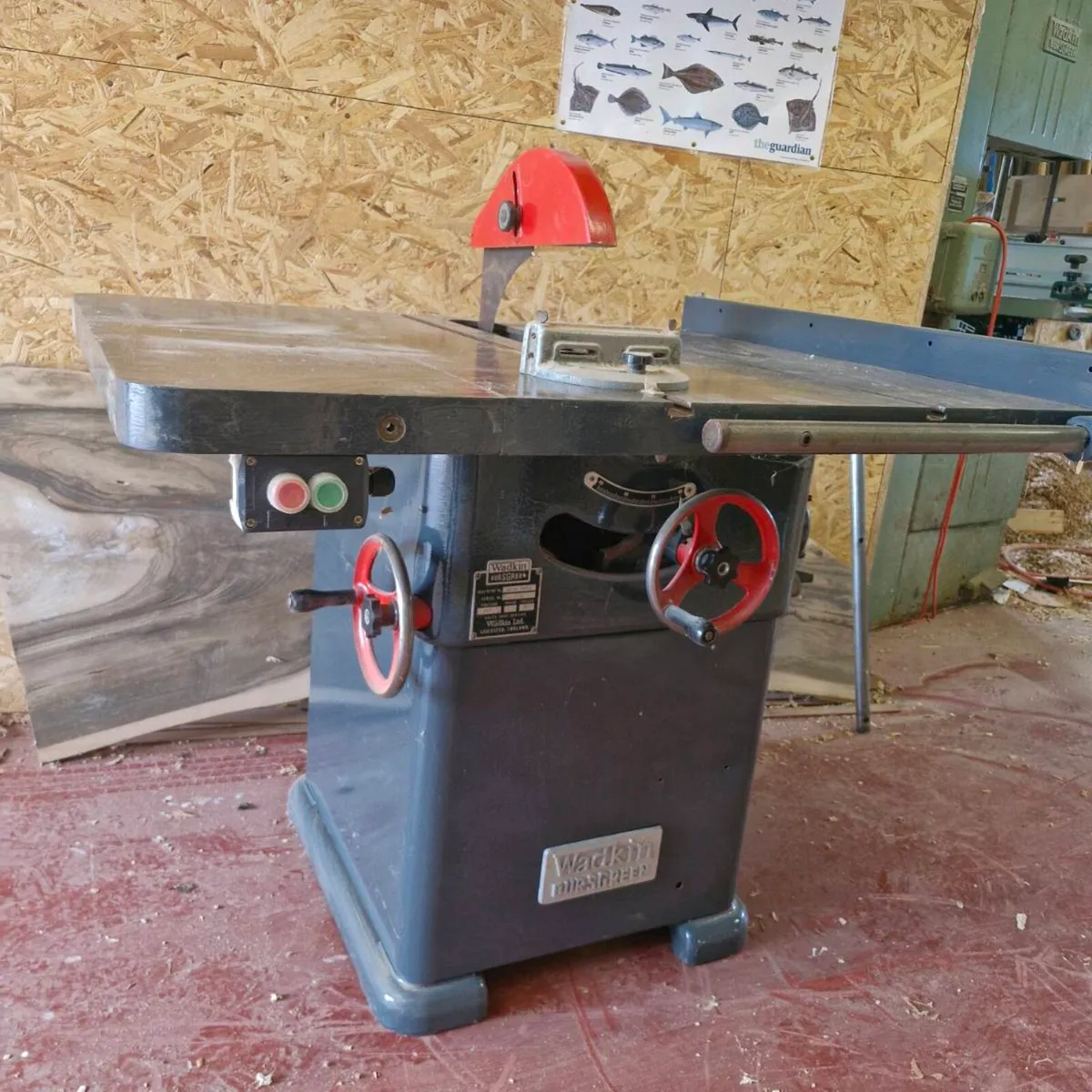 Wadkin AGS 12 table saw - Image 1