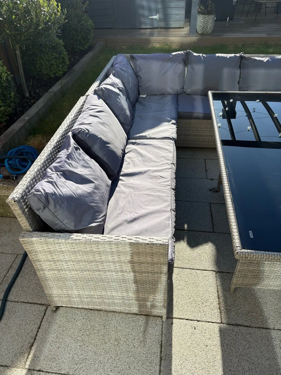 Rattan Outdoor Furniture Set - Image 3