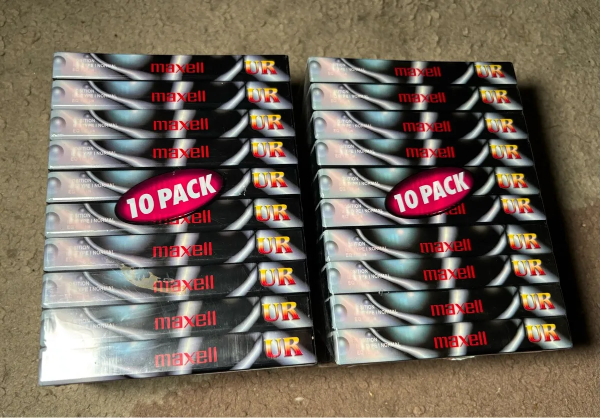 Maxell ur x10 cassette tapes brand new - Image 2