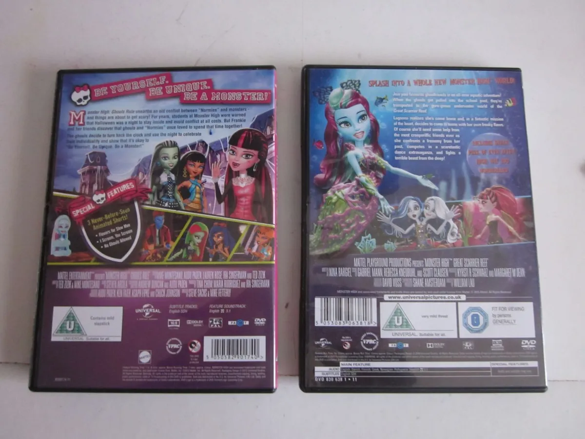 Monster High DVD's X2 - Image 3